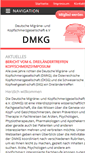 Mobile Screenshot of dmkg.de